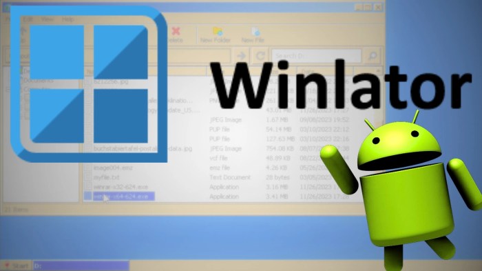 Tutorial install winlator di android