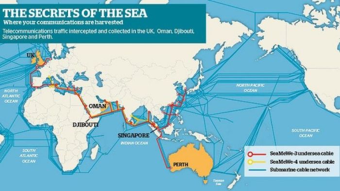 Kabel Internet Bawah Laut Di Rusak