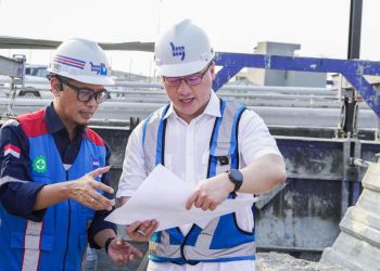 Anggota DPRD Kenneth Tinjau Flyover Latumenten, Ditargetkan Beroperasi Awal 2027